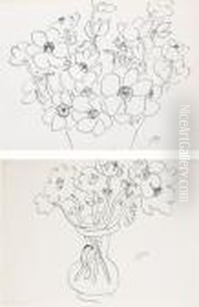 Dessin Double Face Oil Painting by Henri Matisse