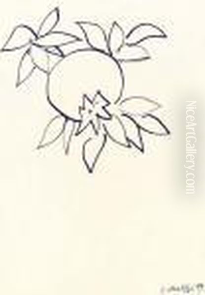 Grenade Oil Painting by Henri Matisse