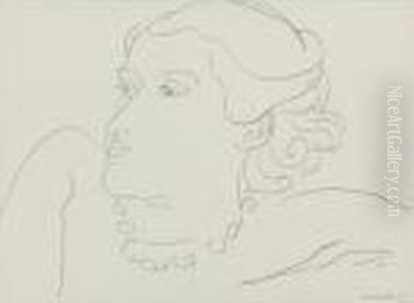 Lydia Oil Painting by Henri Matisse