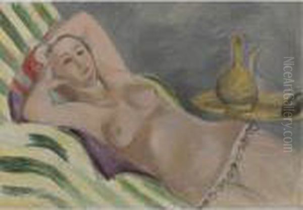 Odalisque Grise Et Jaune Oil Painting by Henri Matisse