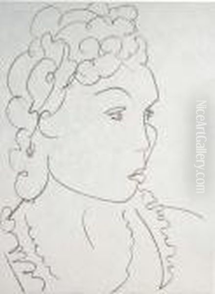 Plates 1 And 4, From Poesies Antillaises Oil Painting by Henri Matisse