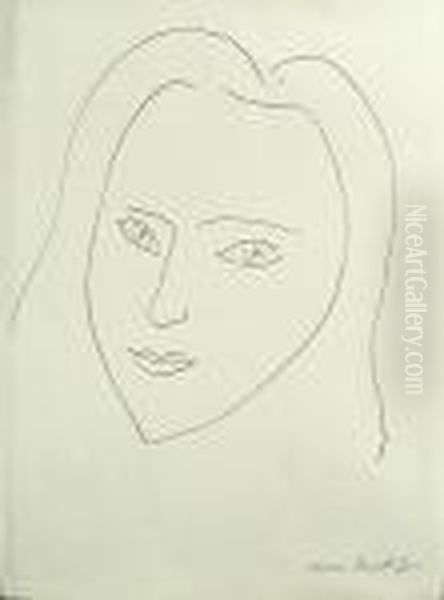 Selected Lithographs From Verve (d. Bk. 74) Oil Painting by Henri Matisse