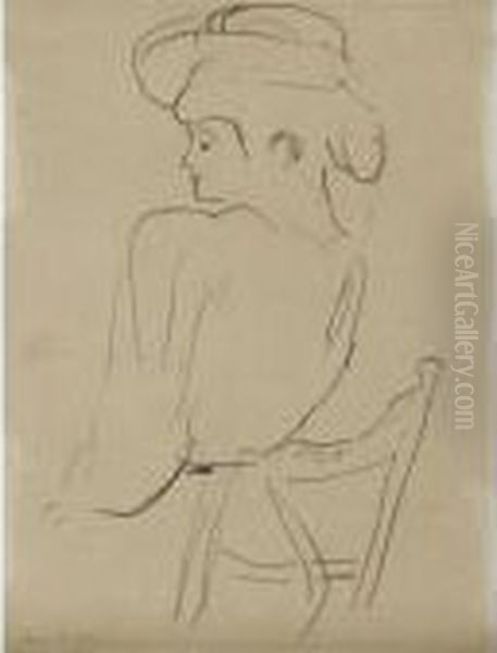 Femme Au Chapeau Oil Painting by Henri Matisse