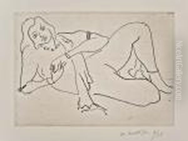 Untitled Oil Painting by Henri Matisse