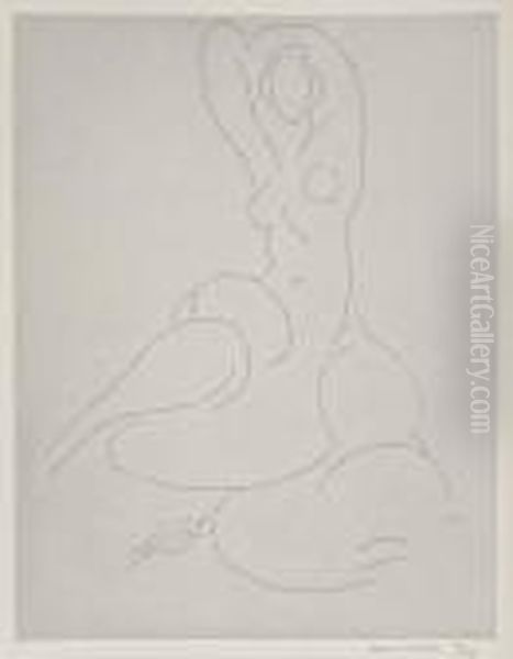 Untitled Oil Painting by Henri Matisse