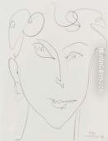 Ida Oil Painting by Henri Matisse