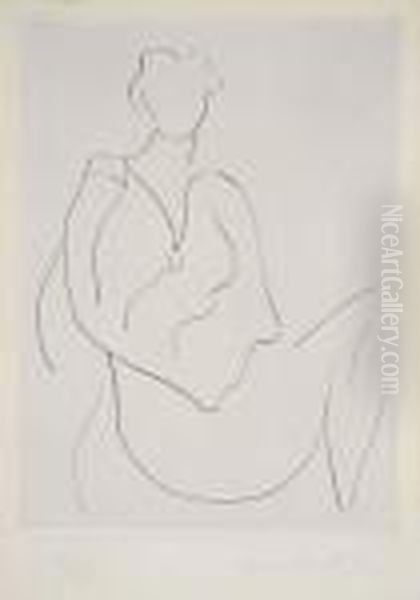 Untitled Oil Painting by Henri Matisse