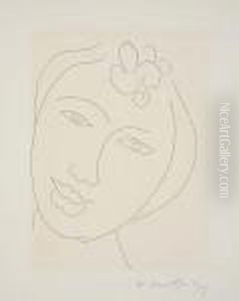 Untitled Oil Painting by Henri Matisse