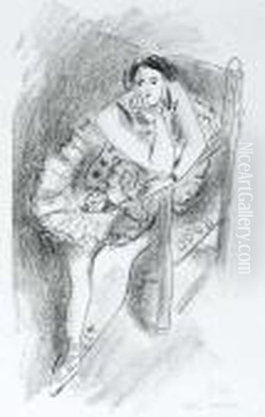 Danseuse Assise, From Dix Danseuses Oil Painting by Henri Matisse