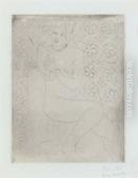 Figure, Lisant, Fond Moucharabieh Oil Painting by Henri Matisse