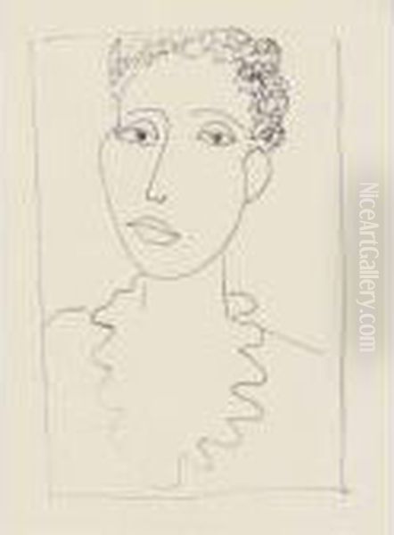 Femme A La Colerette Oil Painting by Henri Matisse