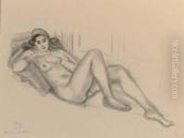 Nu Au Turban Oil Painting by Henri Matisse