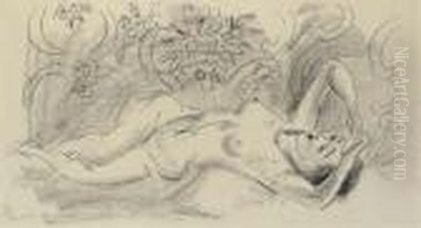 Nu Etude De Torsion Du Corps Oil Painting by Henri Matisse