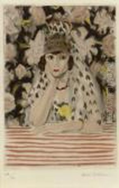 L'espagnole, By Jacques Villon Oil Painting by Henri Matisse