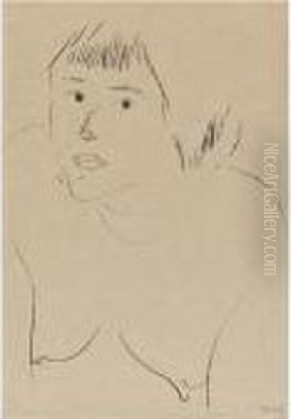 Les Yeux Noirs (d. 411) Oil Painting by Henri Matisse