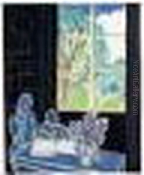 Interieur, Circa 1960 Oil Painting by Henri Matisse