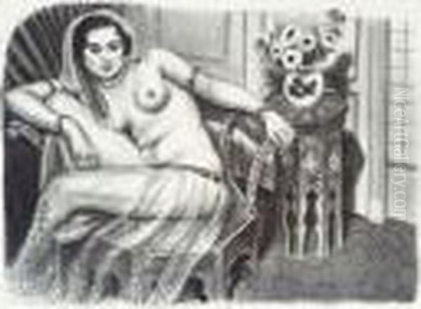 Hindoue A La Jupe De Tulle Oil Painting by Henri Matisse