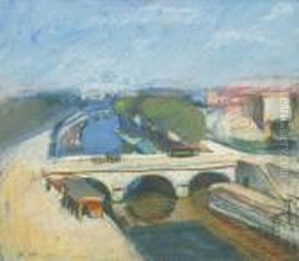 Le Pont Saint-michel, Paris Oil Painting by Henri Matisse