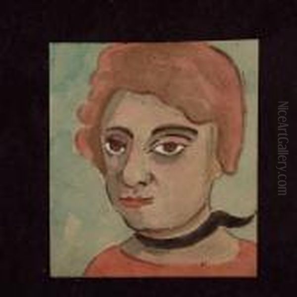Portrait Of Marquerite Matisse Oil Painting by Henri Matisse