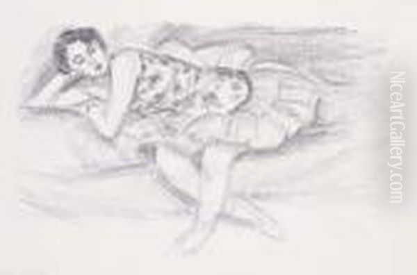 Danseuse Au Divan Oil Painting by Henri Matisse