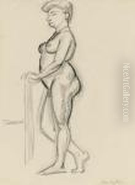 Femme Debout Oil Painting by Henri Matisse