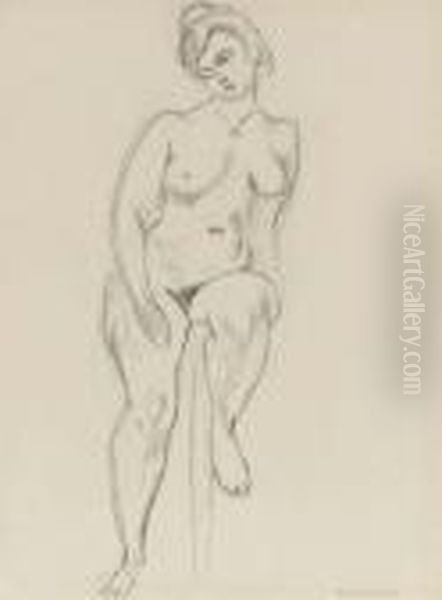 Femme Assise Oil Painting by Henri Matisse