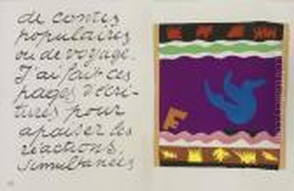 Le Tobagan, From Jazz Oil Painting by Henri Matisse