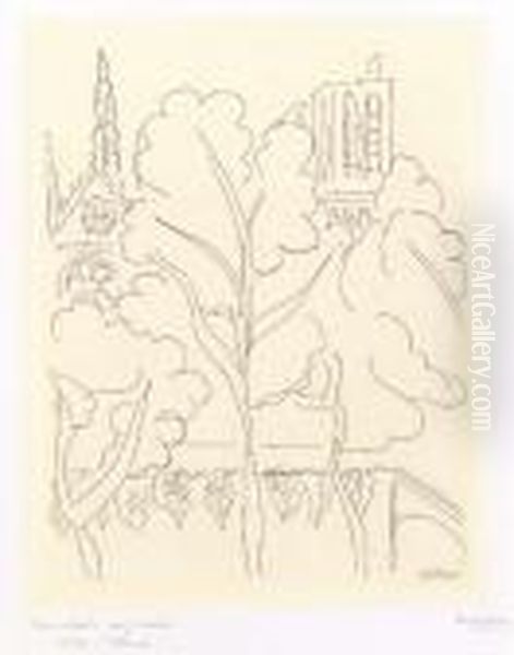 La Cite Oil Painting by Henri Matisse