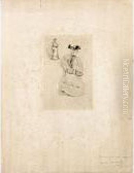 Deux Femmes En Costume De Ville Oil Painting by Henri Matisse