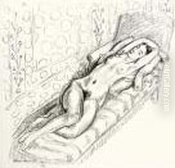 La Sieste (d. 427) Oil Painting by Henri Matisse