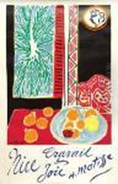 Travail Et Joie Oil Painting by Henri Matisse