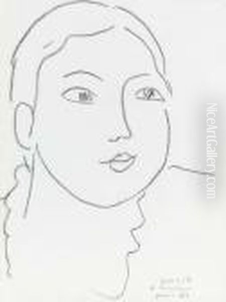 Doucia Oil Painting by Henri Matisse