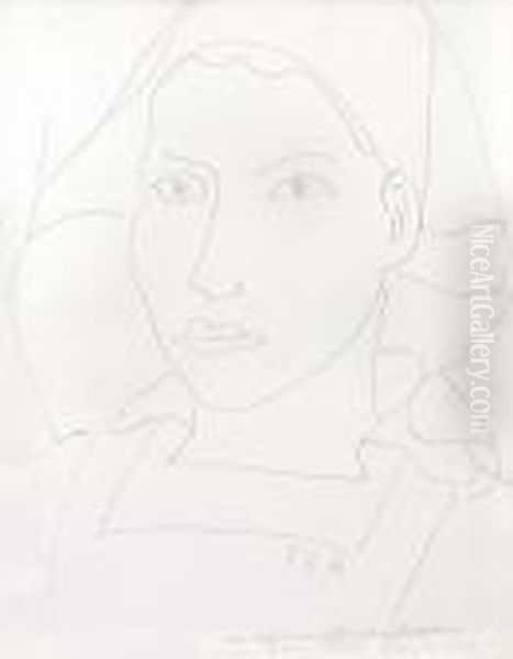 Portrait De Son Infirmiere Oil Painting by Henri Matisse