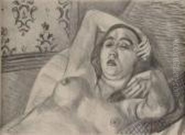 Le Repos Du Modele 1924, (p. 89) Oil Painting by Henri Matisse