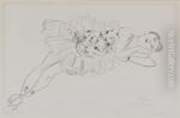 Danseuse Entendue Oil Painting by Henri Matisse