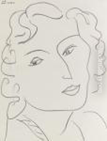 Theme O Variation 18 Oil Painting by Henri Matisse