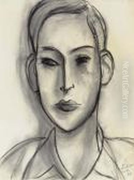 Portrait De Paul Oil Painting by Henri Matisse