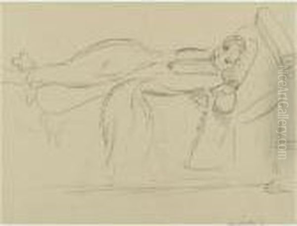 Odalisque Oil Painting by Henri Matisse