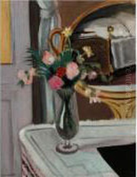 Le Lit Dans La Glace Oil Painting by Henri Matisse