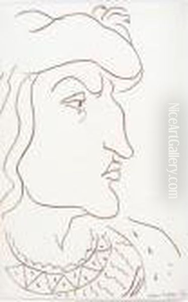 Charles D'orleans. Poemes (d. Bk. 28) Oil Painting by Henri Matisse