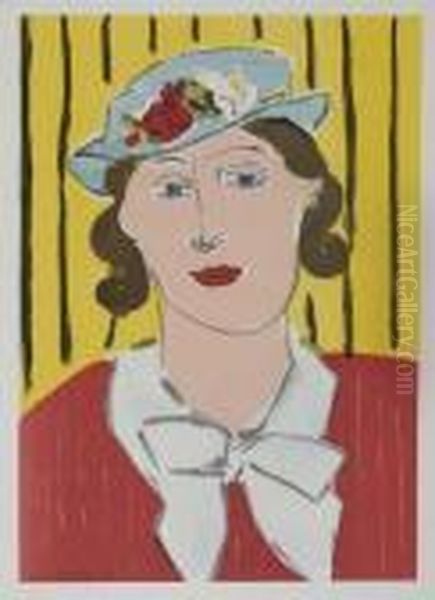 Portrait De Femme Au Chapeau Oil Painting by Henri Matisse