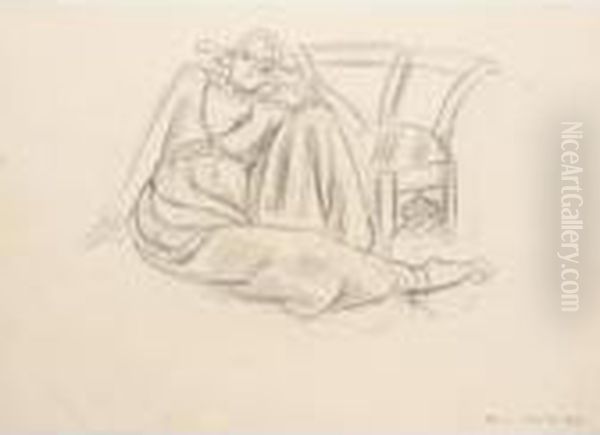 Femme Assise, Chaise Oil Painting by Henri Matisse