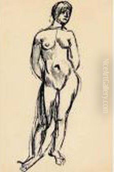 Nu Oil Painting by Henri Matisse