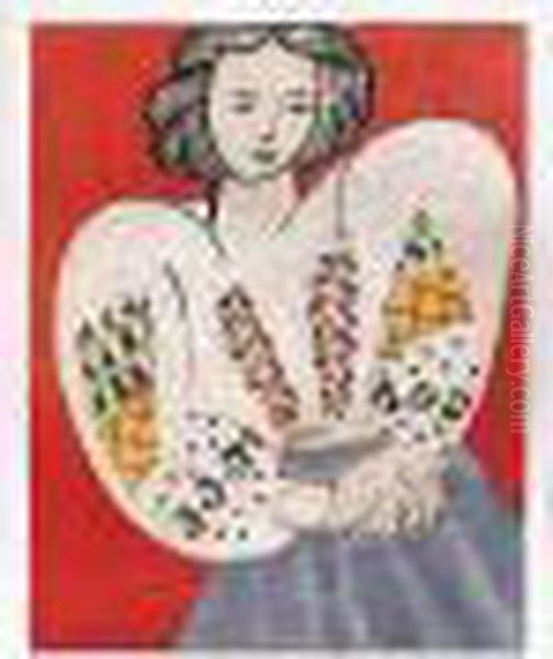 La Blouse Roumaine Oil Painting by Henri Matisse