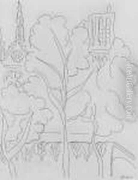La Cite - Notre-dame Oil Painting by Henri Matisse