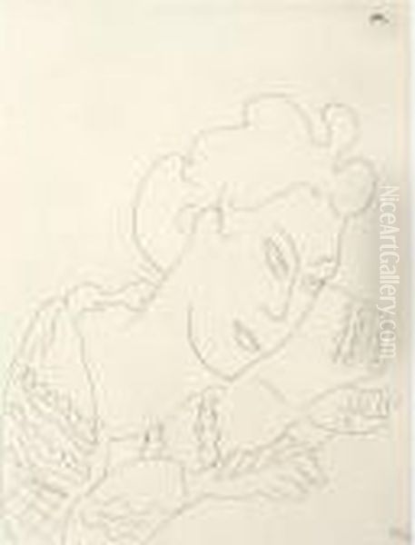 Femme A La Blouse Oil Painting by Henri Matisse