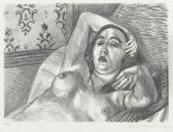 Le Repose Du Modele Oil Painting by Henri Matisse