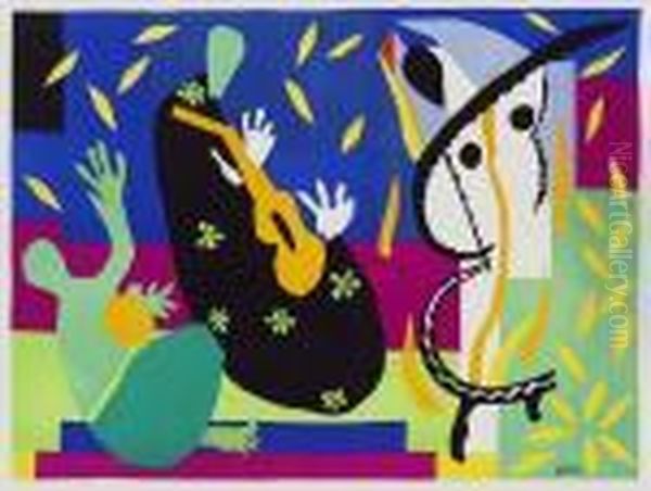 La Tristesse Du Roi Oil Painting by Henri Matisse