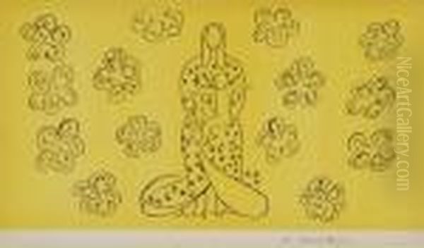 Vierge Et L'enfant Oil Painting by Henri Matisse