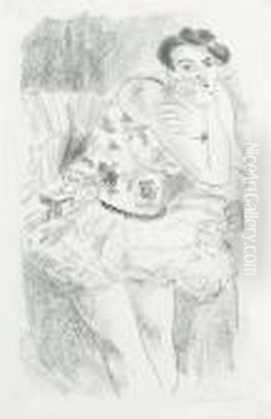 Danseuse Debout, Accoudee From Dix Danseuses Oil Painting by Henri Matisse